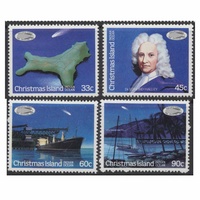 Christmas Island Stamps 1986 Appearance of Halley's Comet Set of 4