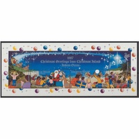 Christmas Island Stamps 1987 Christmas Mini Sheet