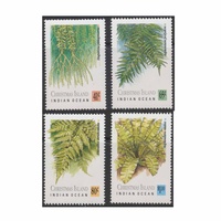 Christmas Island Stamps 1989 Ferns Set of 4