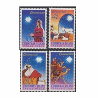 Christmas Island Stamps 1989 Christmas Set of 4