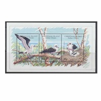 Christmas Island Stamps 1990 Abbott's Booby Mini Sheet