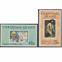 Christmas Island Stamps 1990 Centenary of Henry Ridley's Visit Set of 2