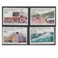 Christmas Island Stamps 1991 Police Force Set of 4
