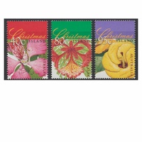 Christmas Island Stamps 1998 Christmas Flowering Trees Set of 3
