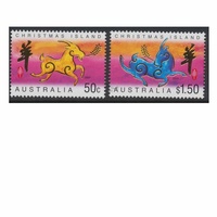 Christmas Island Stamps 2003 Year of the Goat Set of 2