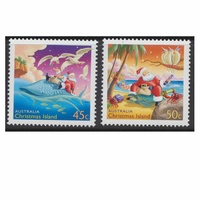 Christmas Island Stamps 2003 Christmas Set of 2