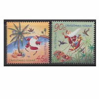 Christmas Island Stamps 2005 Christmas Set of 2