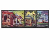 Christmas Island Stamps 2006 Heritage Buildings Set of 4