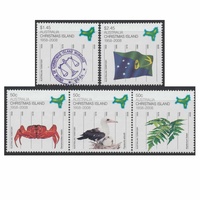 Christmas Island Stamps 2008 50th Anniversary of Christmas Island as an Australian Territory Set of 5