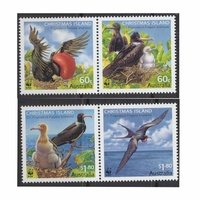 Christmas Island Stamps 2010 Endangered Species Frigate Bird Set of 4