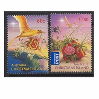Christmas Island Stamps 2010 Christmas Set of 2