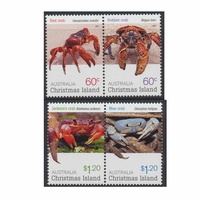 Christmas Island Stamps 2011 Crabs Set of 4