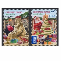 Christmas Island Stamps 2012 Christmas Set of 2