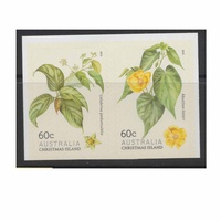 Christmas Island Stamps 2013 Flowering Shrubs self-adhesive