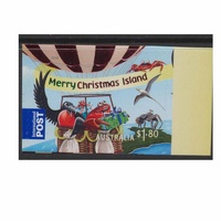 Christmas Island Stamps 2013 Christmas self-adhesive embellished