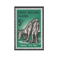 Cocos (Keeling) Islands Stamps 1965 50th Anniversary of Gallipoli Landing