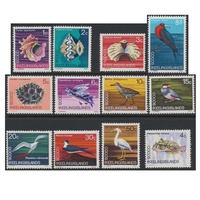 Cocos (Keeling) Islands Stamps 1969 Decimal Currency Set of 12