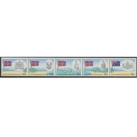 Cocos (Keeling) Islands Stamps 1980 25th Anniversary of Cocos Islands as Australian Territory Set of 5