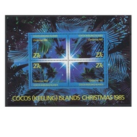 Cocos (Keeling) Islands Stamps 1985 Christmas Mini Sheet
