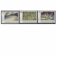 Cocos (Keeling) Islands Stamps 1987 Cocos Scenes Set of 3