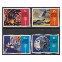 Cocos (Keeling) Islands Stamps 1987 Communications Set of 4
