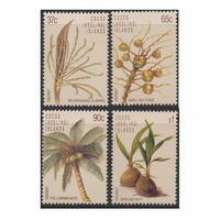 Cocos (Keeling) Islands Stamps 1988 Life Cycle of the Coconut Set of 4