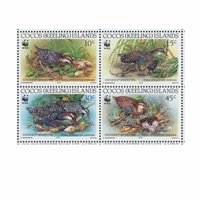 Cocos (Keeling) Islands Stamps 1992 Endangered Species Banded Rail Set of 4