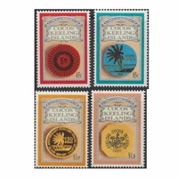 Cocos (Keeling) Islands Stamps 1993 Early Cocos Currency Set of 4