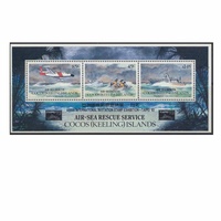 Cocos (Keeling) Islands Stamps 1993 Air-sea Rescue Taipei Stamp Exhibition Mini Sheet