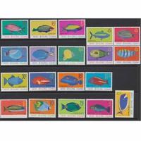 Cocos (Keeling) Islands Stamps 1995 to 2001 Marine Life Set of 19