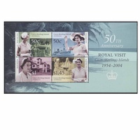 Cocos (Keeling) Islands Stamps 2004 50th Anniversary of Royal Tour to Australia Mini Sheet
