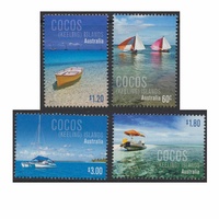 Cocos (Keeling) Islands Stamps 2011 Boats Set of 4