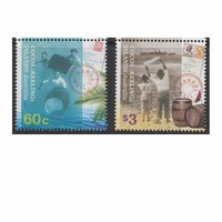 Cocos (Keeling) Islands Stamps 2013 Barrel Mail Set of 2
