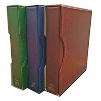 Seven Seas 3 D-Ring Binder & Slipcase in Blue Brown Green Burgundy