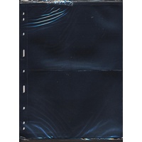 Lighthouse Vario Black Sheets 2 Divisions Acid & PVC Free 216x280mm Pack of 5