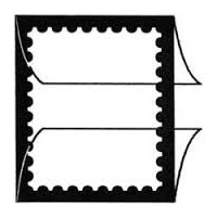 Prinz Stamp Mounts Gard – Black 210x170 mm Pack of 5