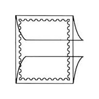 Prinz Stamp Mounts Gard – Clear 35 to 55 mm Width Varieties Pack of 25