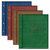 Port Phillip Banknote Album/Binder Including 6 Pages Padded Cover in 4 Different Colours