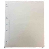 Port Phillip 1-Pocket Clear Banknote Page Pack of 10