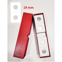 Mylar Coin Holders 19 mm Box of 100