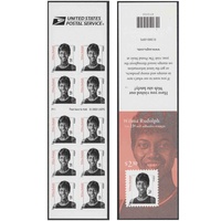 USA 2004 Great American "Convertible" Wilma Rudolph, Self-adhesive Booklet of Ten 23 Cents Stamps