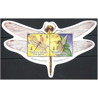 Pitcairn Islands 2009 Wandering Glider Dragonfly Stamp Miniature Sheet Mint Unhinged