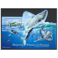Pitcairn Islands 2006 Majestic Whales Stamp Miniature Sheet Mint Unhinged SG MS723