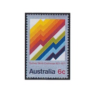 Australia 1971 (44) Centenary Sydney Stock Exchange MUH Single SG487