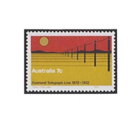 Australia 1972 (55) Centenary of Overland Telegraph MUH Single SG 517