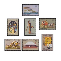 Australia 1972 (58) Pioneer Life Issue Set of 7 MUH SG 523/29