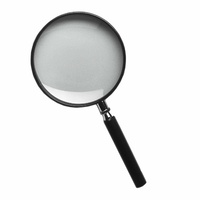 Lighthouse Magnifier Glass With Handle, 2.5x Magnification 90mm
