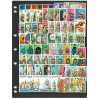 Montserrat - 100 Different Stamps Mostly Mint In Complete Sets