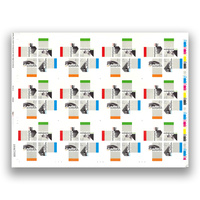 Australia 2007 Architecture Landmarks Uncut Sheets/12 Imperf Mini Sheet Stamps