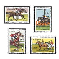 Australia 1978 (112) Australian Racehorses Set of 4 MUH SG 699/702